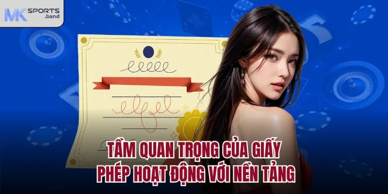 Tầm quan trọng của giấy phép hoạt động với nền tảng